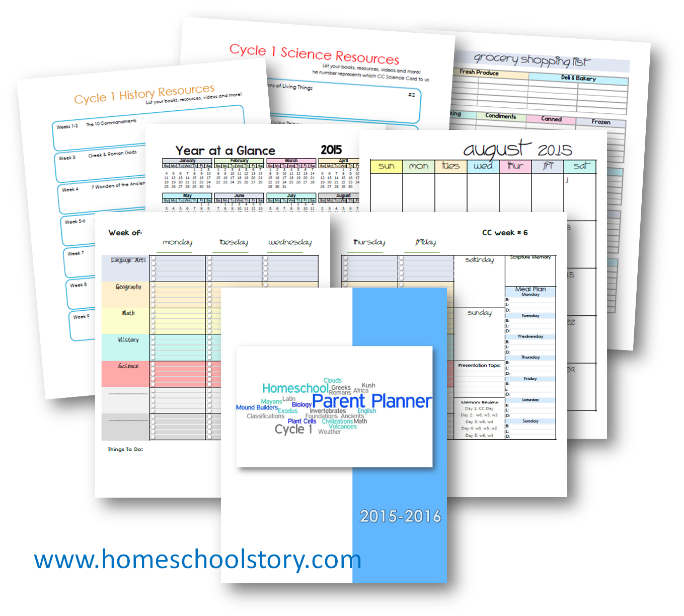 Homeschool Planners